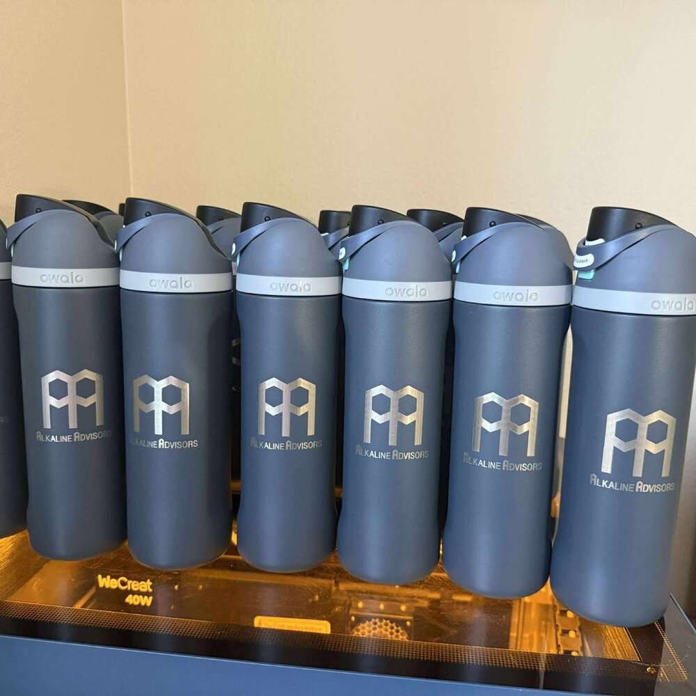 24, 32, 40oz Owala Custom Water Bottle, Laser Engraved Bottle your name Engraved
